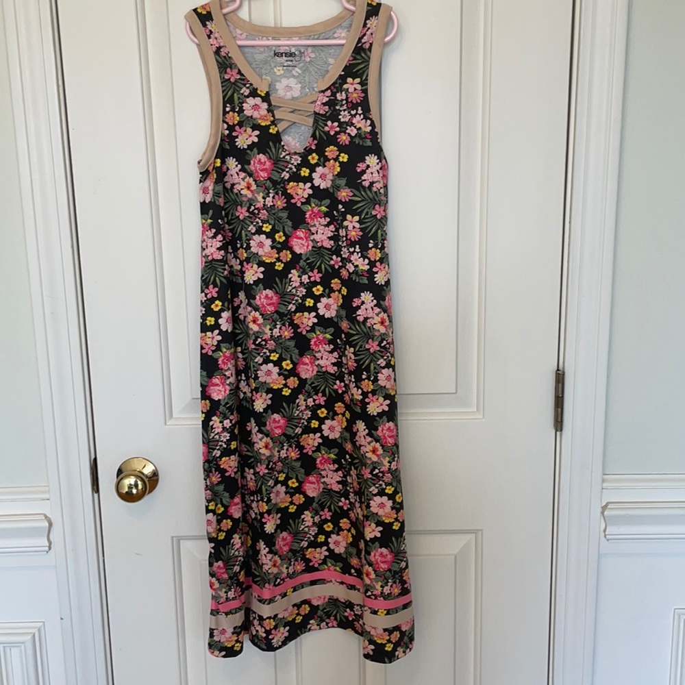 Kenzie Girl girls dress size 7/8 floral NWT